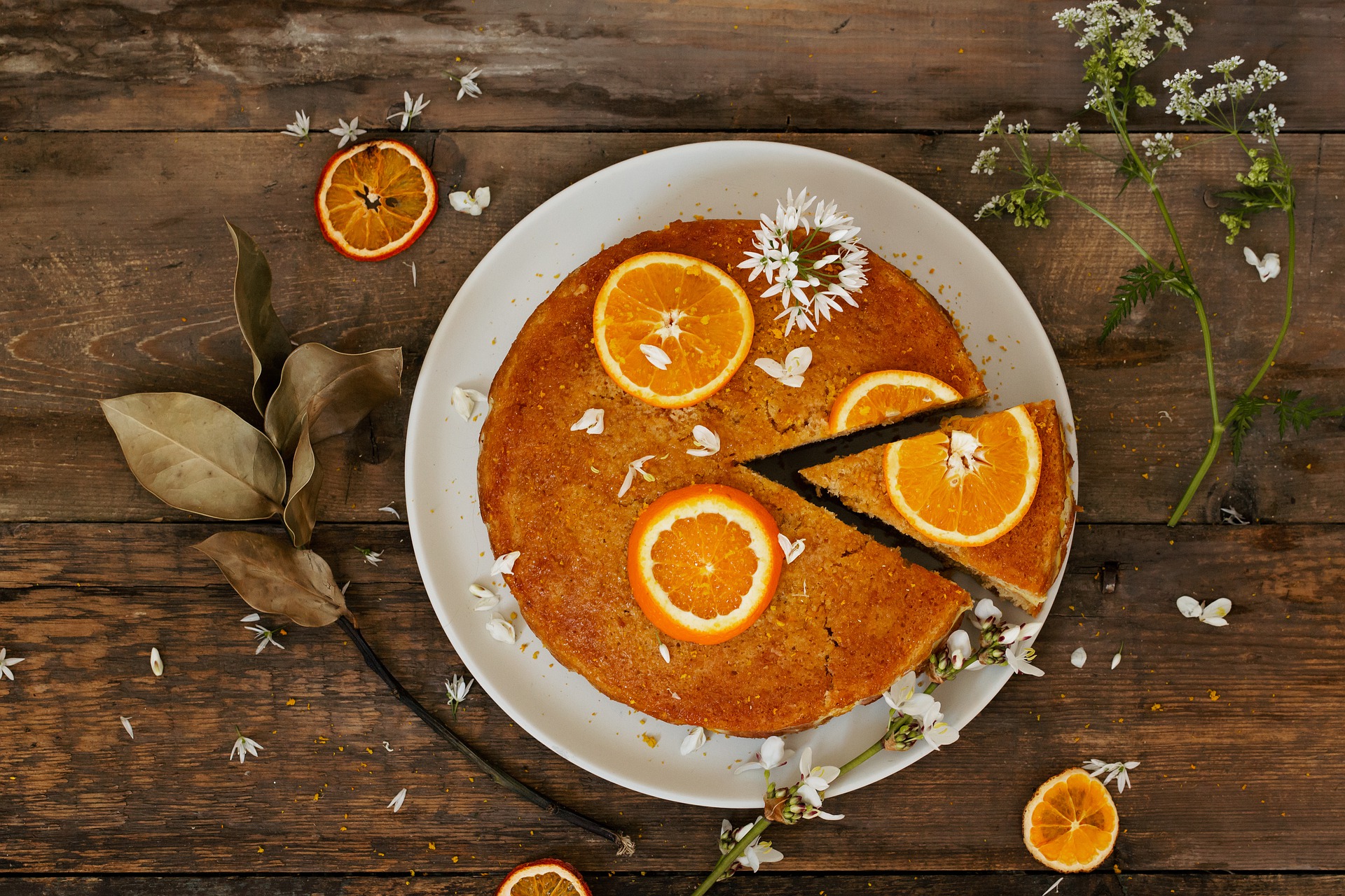 fondant à l'orange