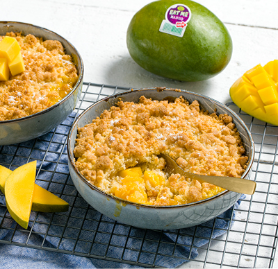 crumble mangue de vaïana