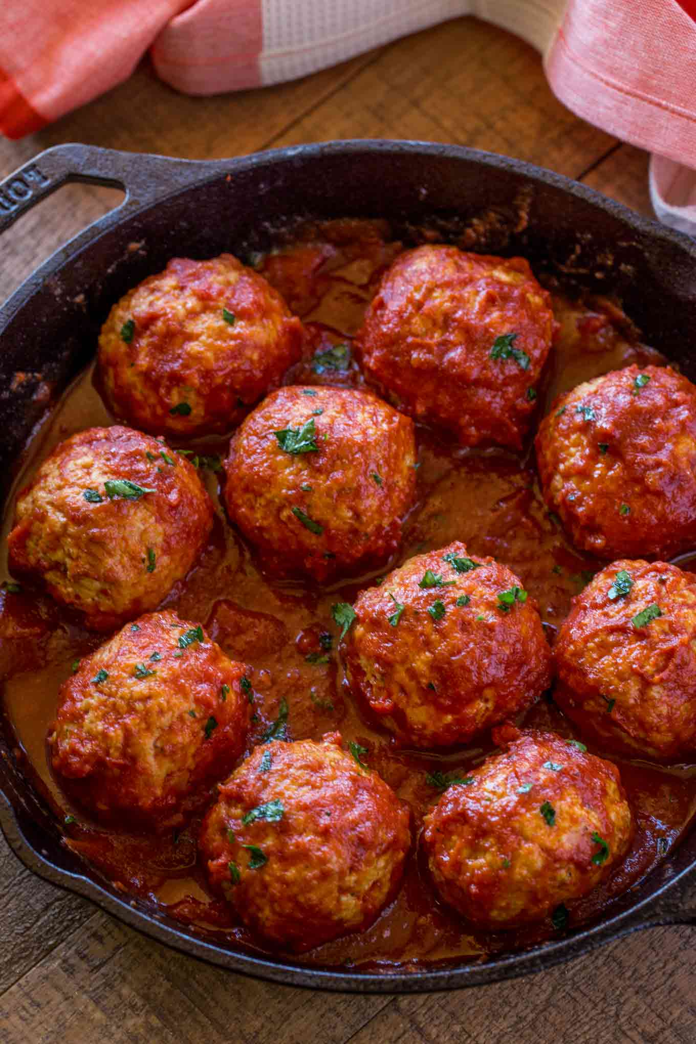poulet basquaise revisité boulettes