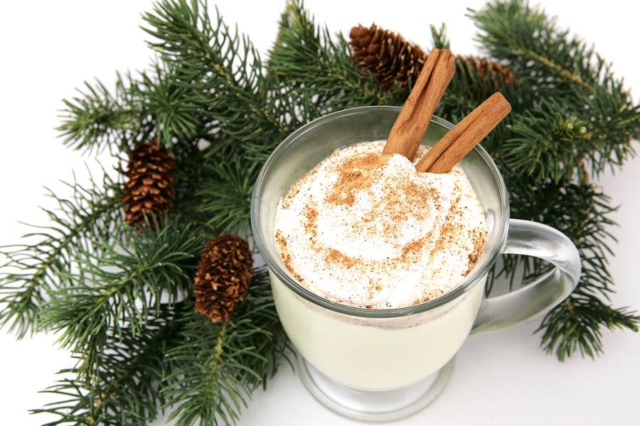egg nog. lait de poule