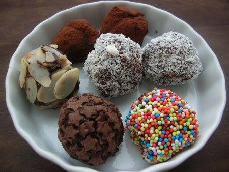 truffes au chocolat