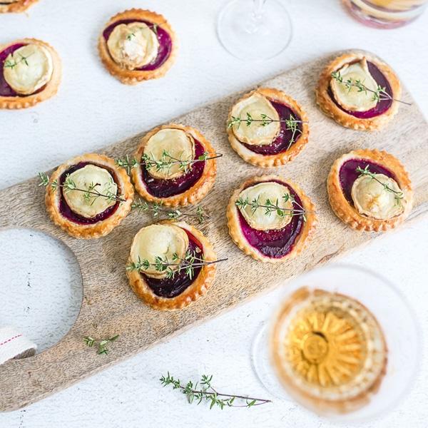 tartelette betterave chevre