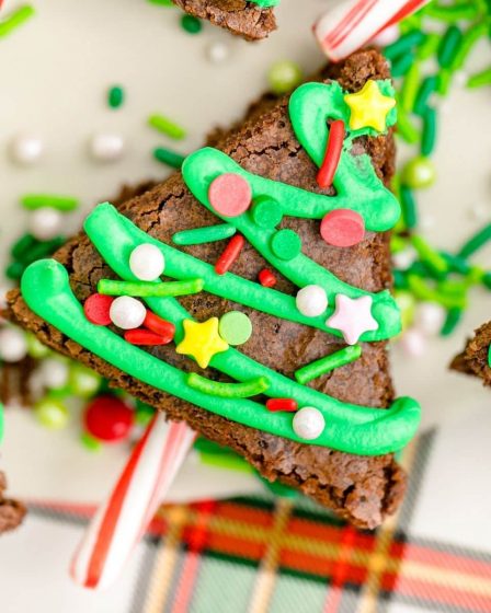 brownie sapin