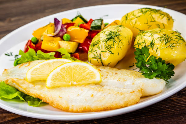 sole aux petits légumes