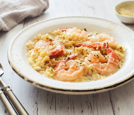 risotto coco/crevettes