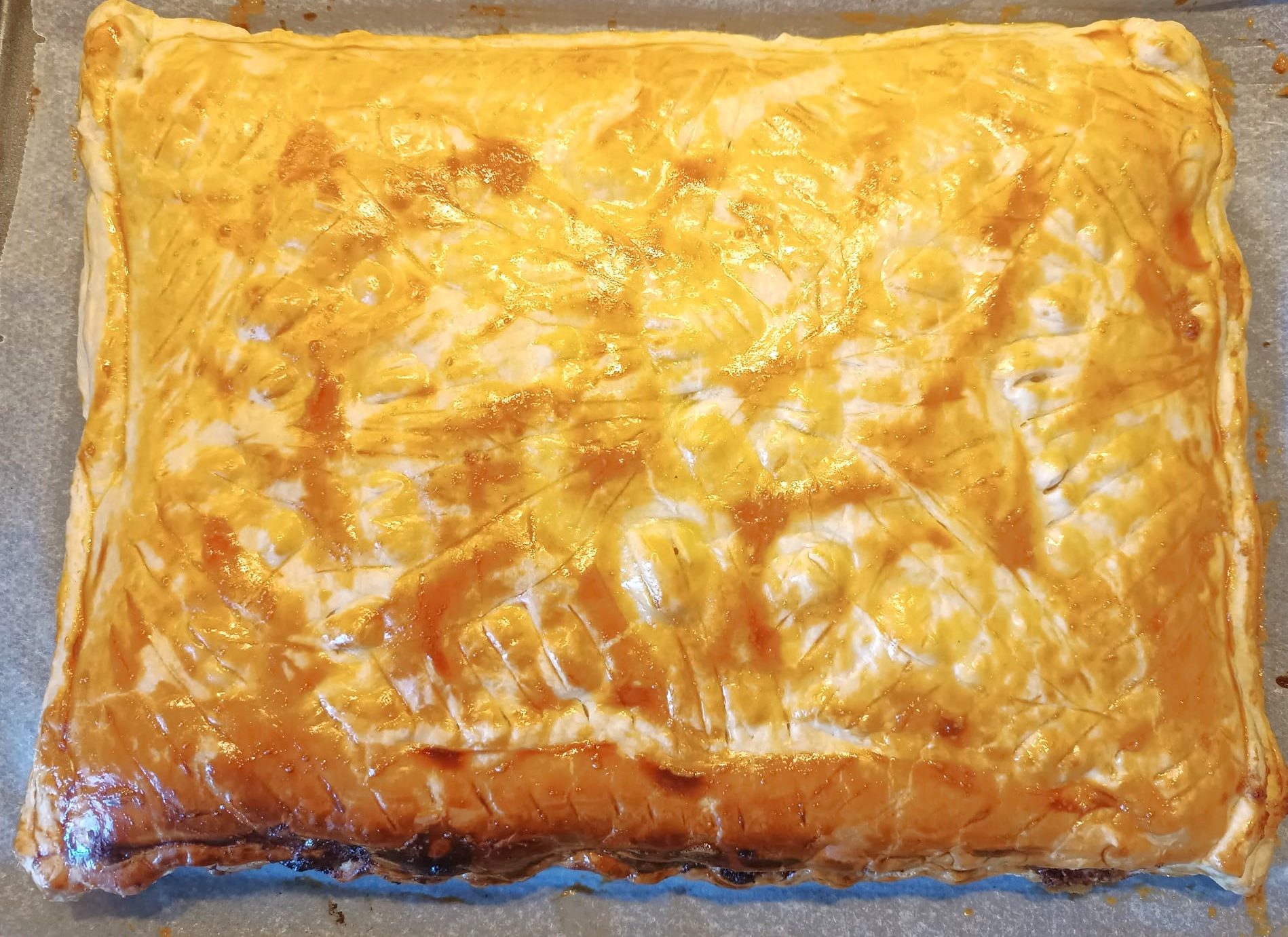 galette des rois poire-chocolat-frangipane
