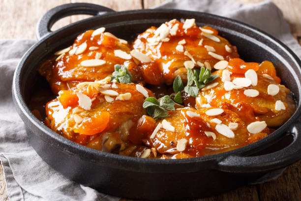 poulet aux abricots