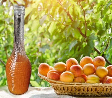 sirop d'abricot