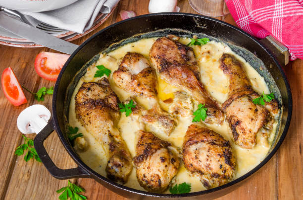 poulet à la normande